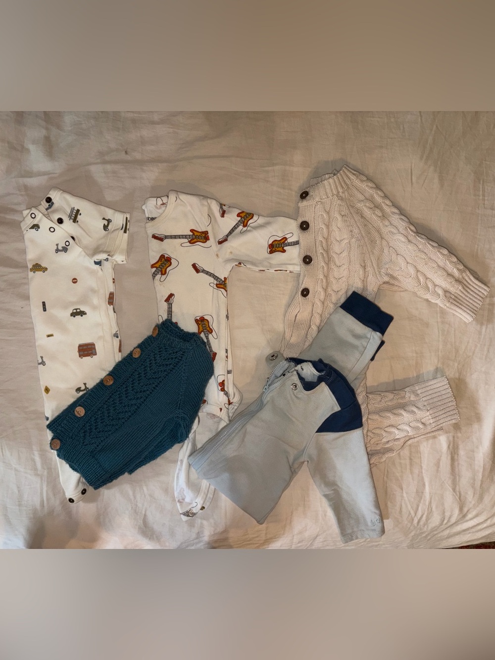 12–18M Designer Baby Bundle | Mini Rodini, Pehr, Mayoral, Hand Knit + More - Picture 9 of 9